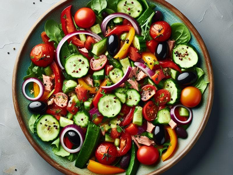 Sumaklı Akdeniz Nohut Salatası Sumaklı Akdeniz Nohut Salatası