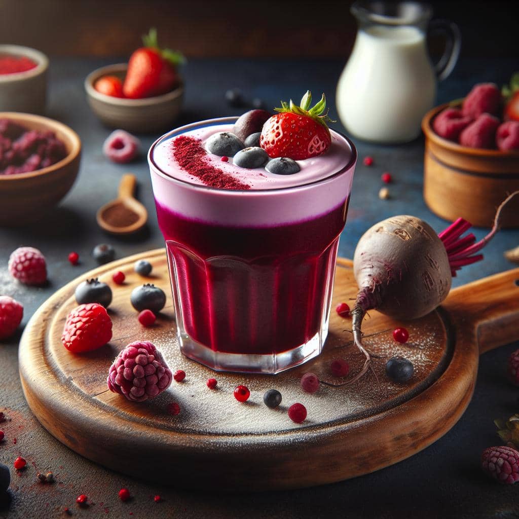 Diyetisyen Serpil Öztürk - Pancarlı Kırmızı Meyveli Canlandırıcı Smoothie Diyetisyen Serpil Öztürk - Pancarlı Kırmızı Meyveli Canlandırıcı Smoothie