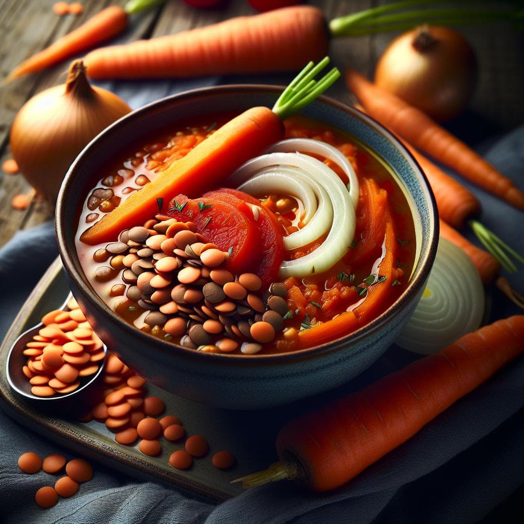 Diyetisyen Serpil Öztürk - Zerdaçallı Sebzeli Kırmızı Mercimek Çorbası Diyetisyen Serpil Öztürk - Zerdaçallı Sebzeli Kırmızı Mercimek Çorbası