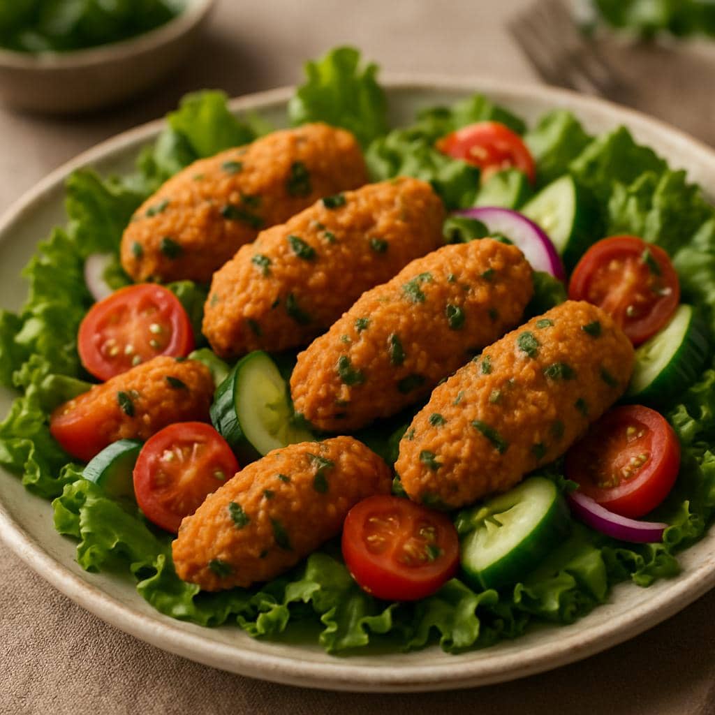 Diyetisyen Serpil Öztürk - Mercimek Köftesi Salatası: Akdeniz Tazeliği Diyetisyen Serpil Öztürk - Mercimek Köftesi Salatası: Akdeniz Tazeliği